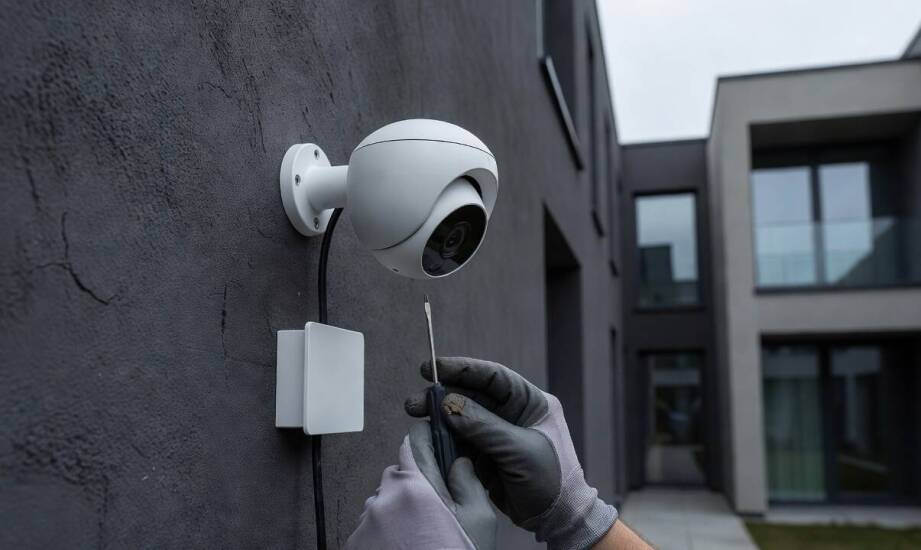 Jakie decyzje techniczne zapadają podczas instalacji kamer w warszawskim obiekcie