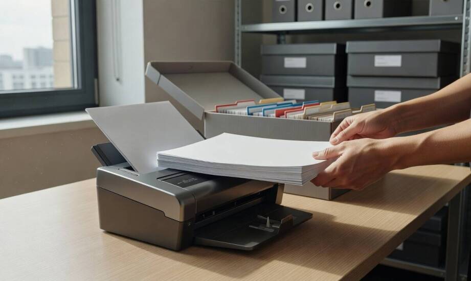 Jak digitalizacja akt kadrowych porządkuje przejście z papieru do e-teczki w dużej organizacji