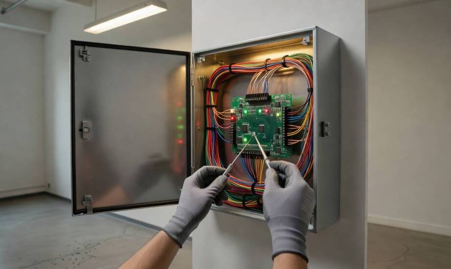 Jak wygląda instalacja systemu alarmowego od audytu obiektu do przekazania użytkownikowi