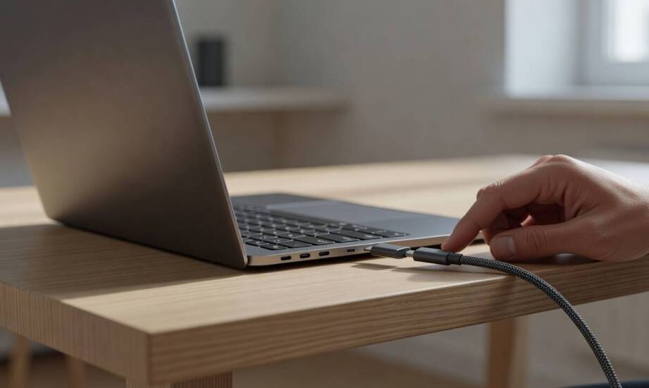 Gdy ładowanie przez USB-C nie rusza mimo zasilacza o mocy 65 W