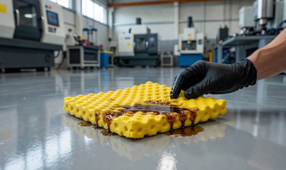 Jak sorbent chemiczny wiąże różne ciecze i kiedy przestaje działać