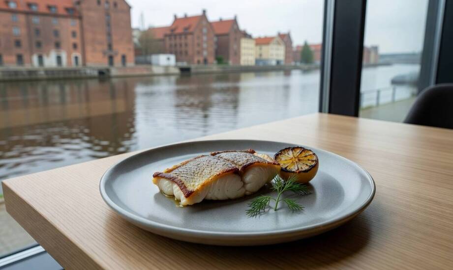 Jak świeżość ryby wpływa na to, czy danie wymaga prostego podania w restauracji nad Motławą