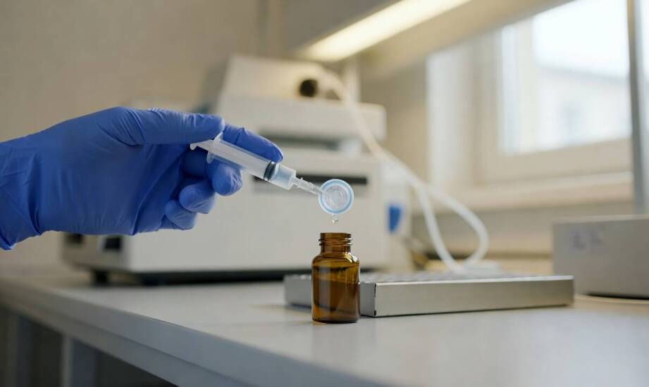 Jak dobrać element filtrujący do próbki laboratoryjnej, gdy liczą się czystość i odzysk analitu