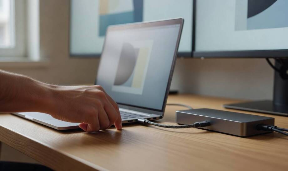 Dlaczego stacja dokująca USB-C nie zawsze jednocześnie ładuje laptop i wyświetla obraz