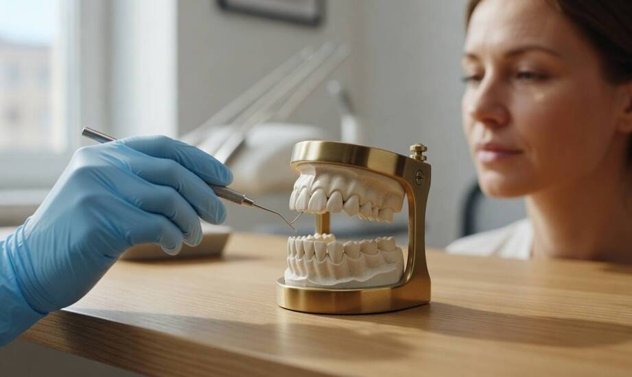 Kiedy plan odbudowy zęba musi uwzględnić zgryz, implant i leczenie kanałowe