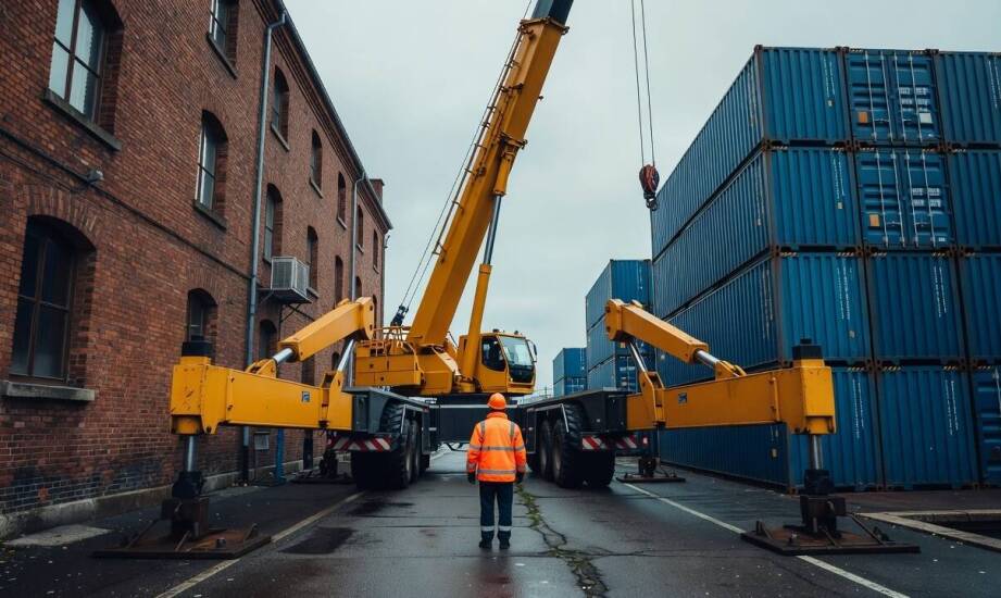Jak gęsta zabudowa i portowa logistyka zmieniają plan pracy dźwigu