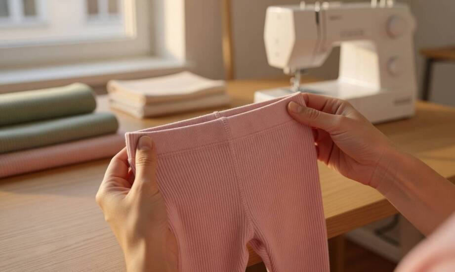 Legginsy dziecięce szyte w Polsce — jak rozpoznać trwałość po materiale, gramaturze i wykończeniu