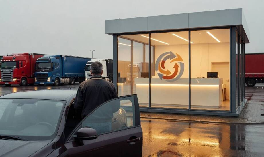 Jak wygląda wymiana walut przy autostradzie w Świecku z perspektywy kierowcy w tranzycie