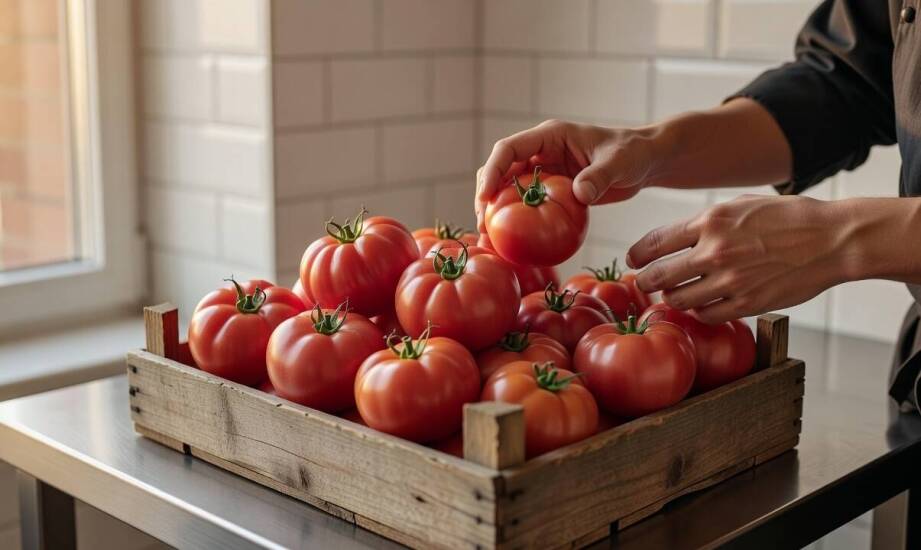 Jak ocenić, czy partia pomidorów malinowych nadaje się do gastronomii i sklepu