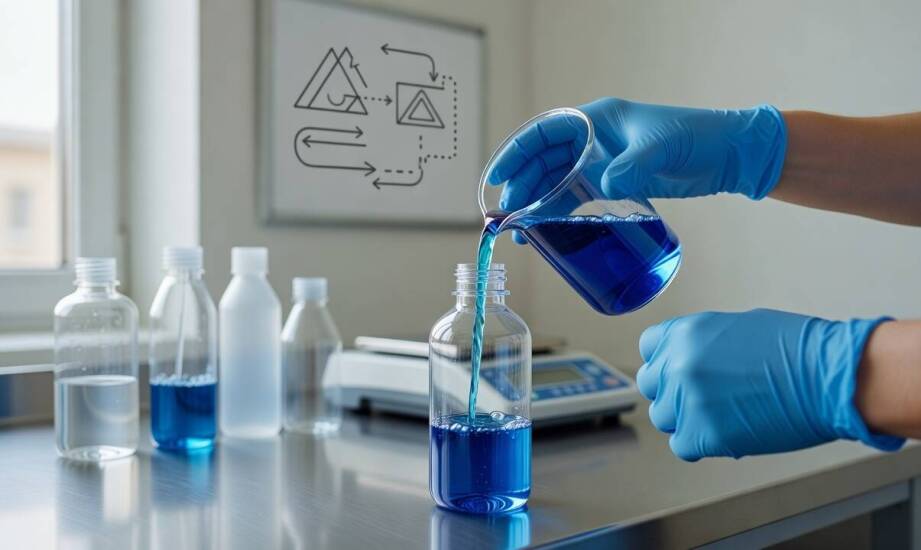 Jak powstaje chemia pod markę własną dla dystrybutora od briefu do serii