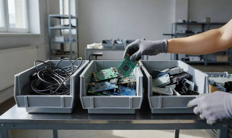 Jakie urządzenia, części i odpady obejmuje elektrośmieć oraz dlaczego nie wszystko trafia do jednej kategorii