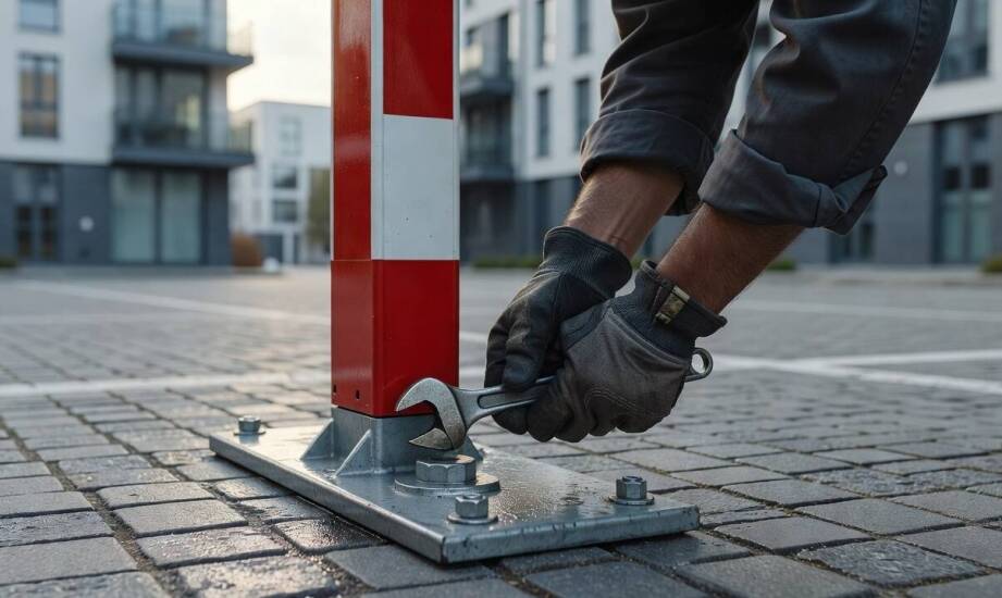 Co sprawdzić przed osadzeniem blokady parkingowej na kostce brukowej i betonie
