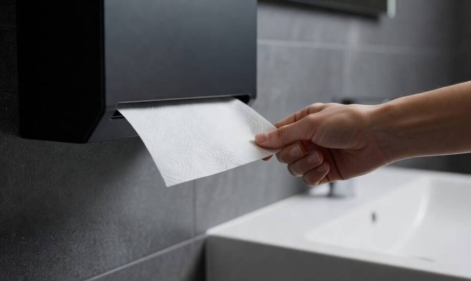Jak układ składania ZZ ogranicza zużycie papieru w łazienkach publicznych