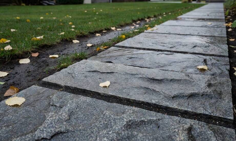 Jak zaplanować ścieżkę z granitowych płyt, by po sezonie nie straciła równości