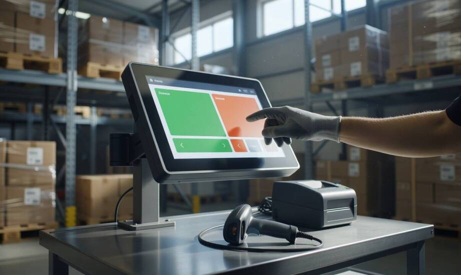 Terminal komputerowy w magazynie i produkcji — kiedy zastępuje zwykłe stanowisko robocze