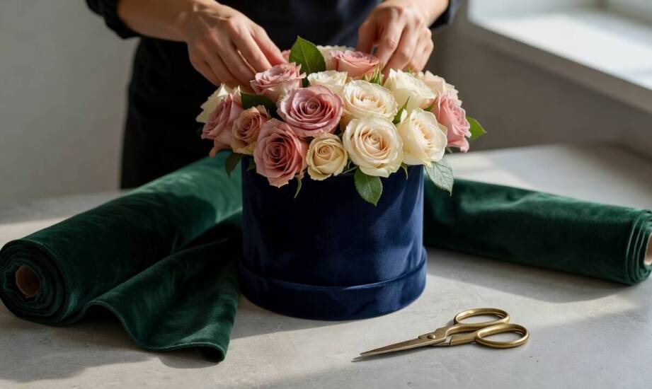Jak rodzaj weluru wpływa na trwałość i wygląd flower boxów