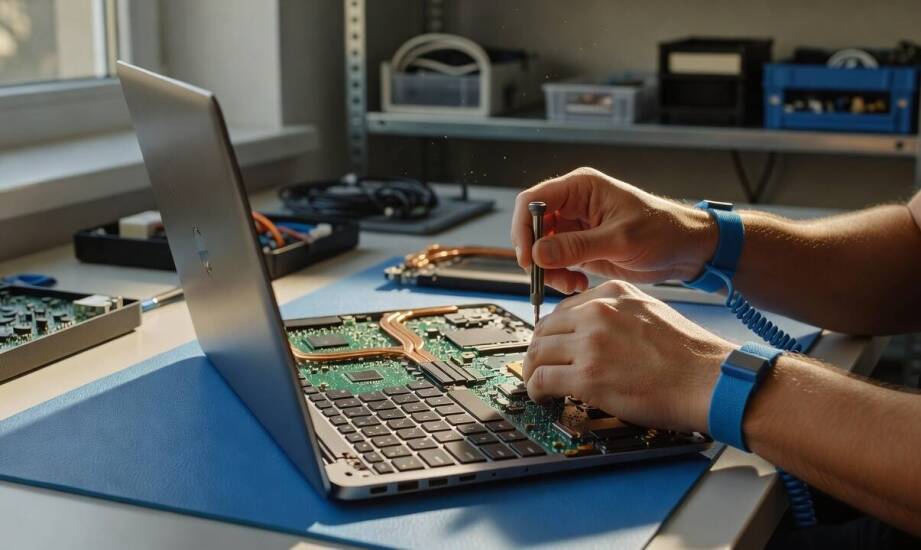 Kiedy naprawa laptopa firmowego ma sens, a kiedy lepiej planować wymianę sprzętu