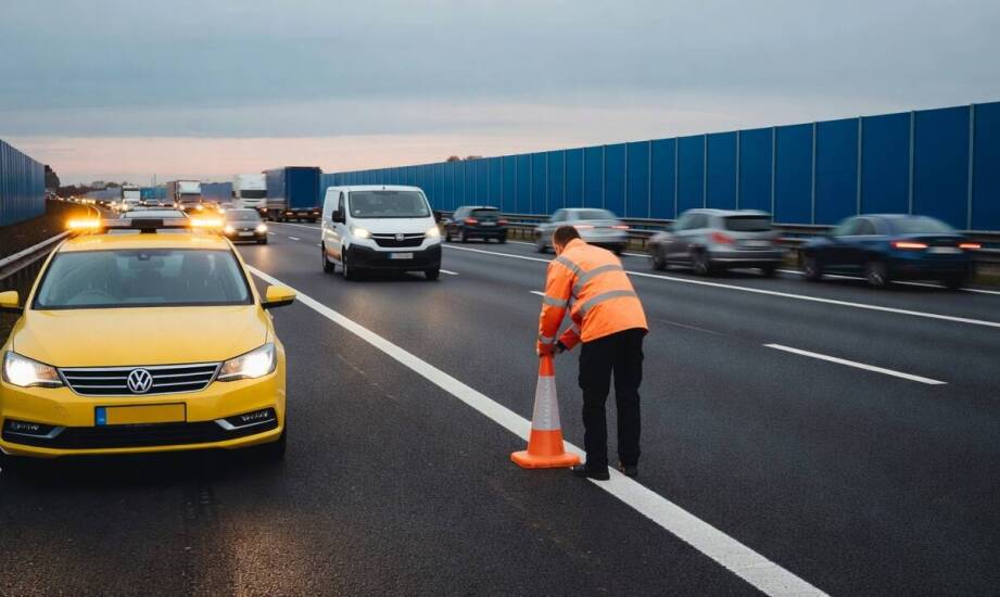 Dlaczego osobówka, bus i ciężarówka wymagają innej pomocy na A1 pod Rybnikiem