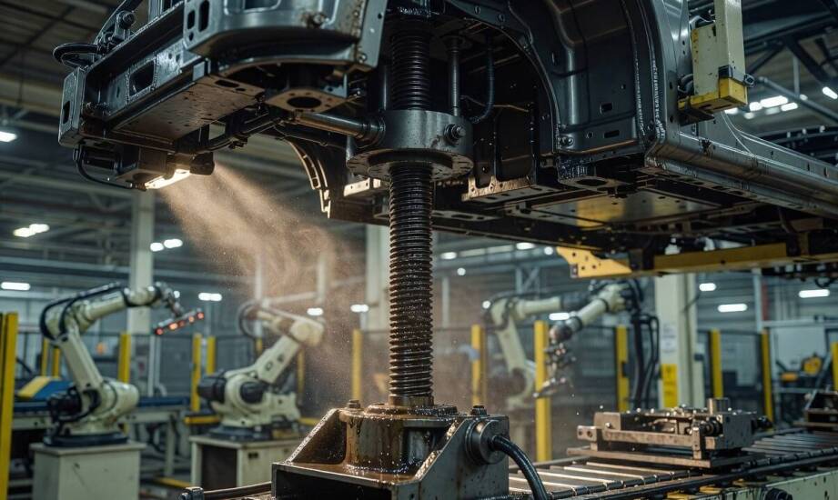 Dlaczego śrubowy mechanizm podnoszenia zużywa się szybciej na linii produkcyjnej