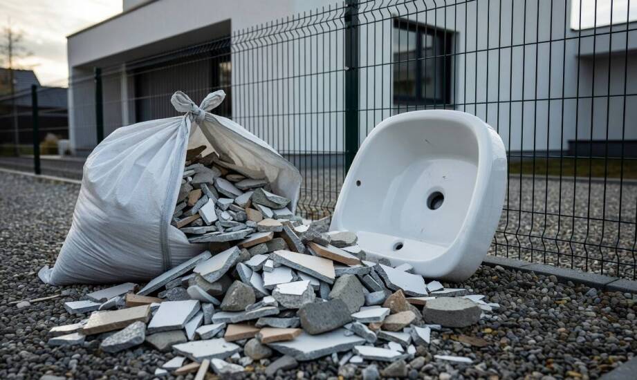 Dlaczego gruz i stare wyposażenie po remoncie łazienki trzeba planować osobno w Brzesku