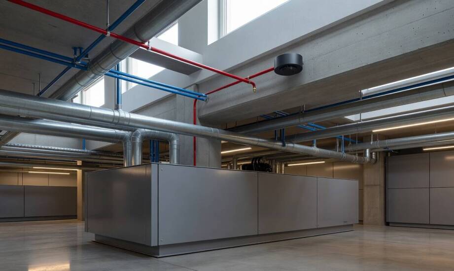 Detekcja i gaszenie pożaru w sprężarkowni — co chroni instalację, a co tylko alarmuje