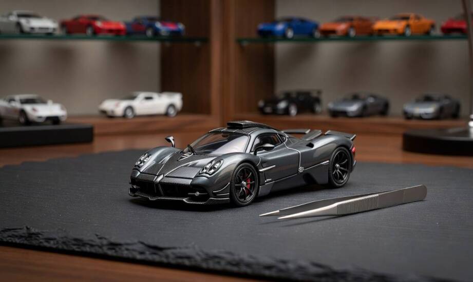 Dlaczego Pagani Utopia w 1:64 ujawnia granice odwzorowania aerodynamiki i materiałów