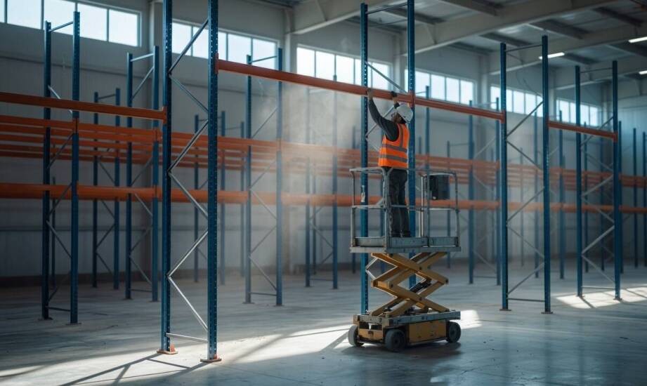 Ryzyka i ergonomia w pracy przy montażu regałów magazynowych