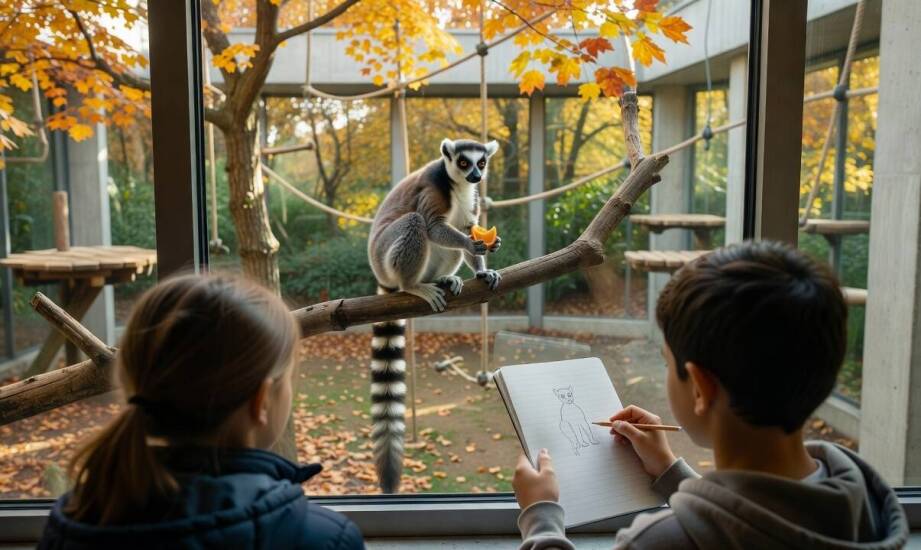Pokazowe karmienia w zoo jako lekcja obserwacji zachowań i potrzeb zwierząt