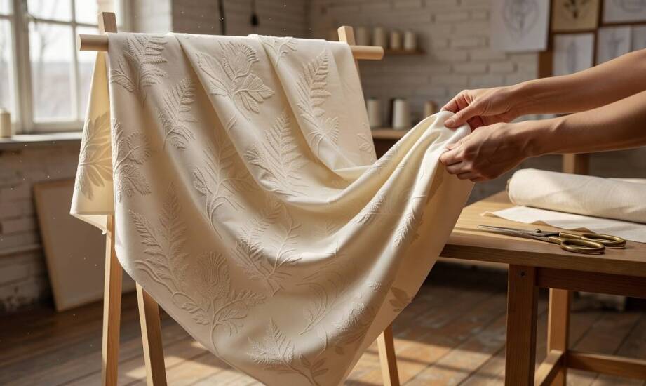 Naturalny żakard w ubraniach i dekoracjach — kiedy wzór i ciężar materiału zmieniają efekt