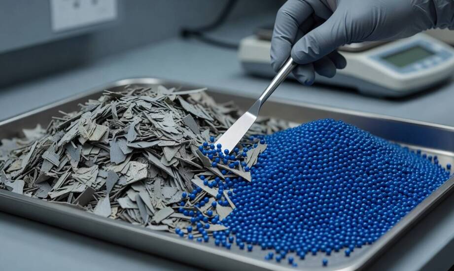 Dlaczego barwnik inaczej działa w tworzywie pierwotnym i z recyklatu