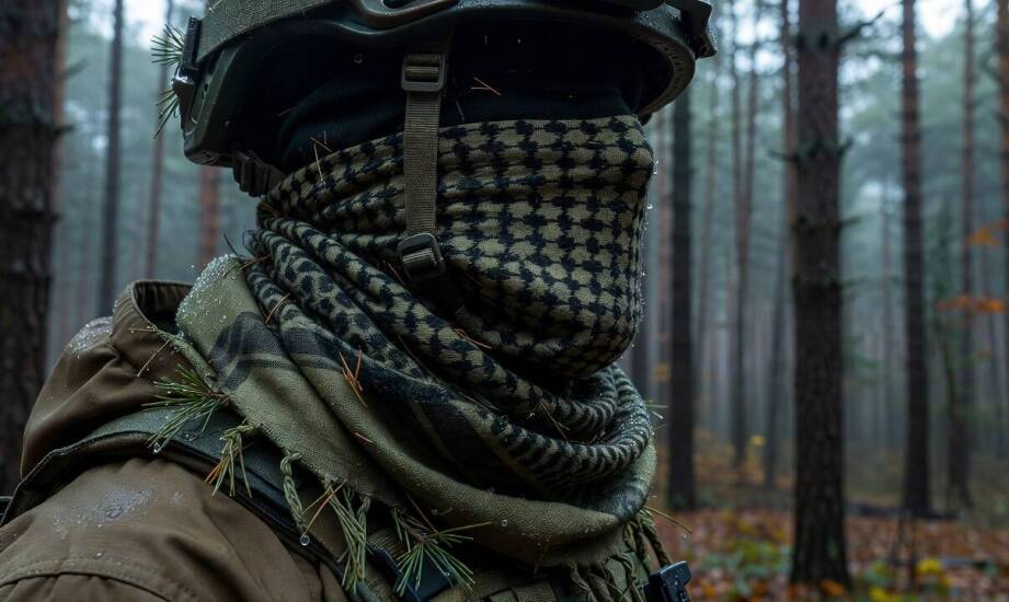Jak chusta taktyczna pomaga w ASG, gdy trzeba połączyć ochronę z kamuflażem