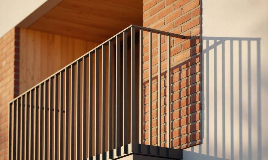 Jak dobrać kolor i fakturę metalowych ogrodzeń i balustrad do tynku, cegły i drewna