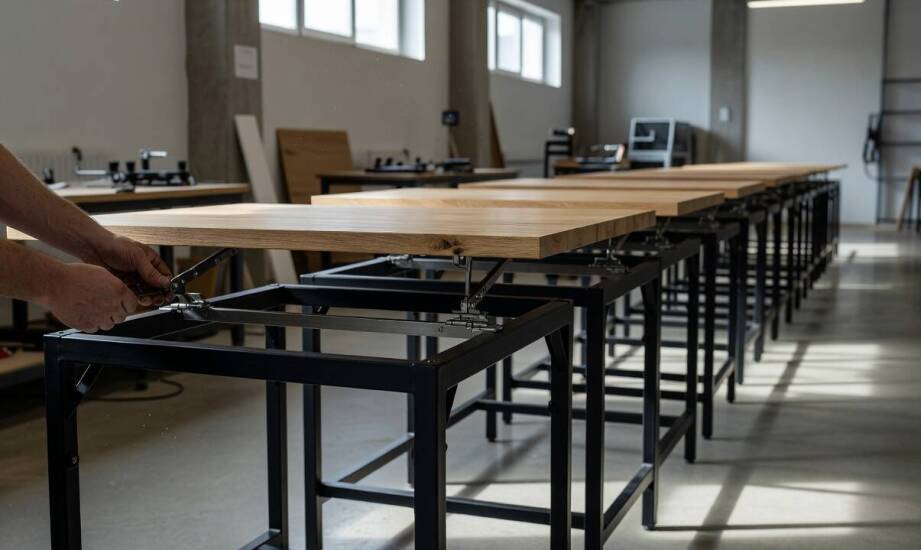 Personalizowana seria stołów do cateringu — jak utrzymać powtarzalność przy większym zamówieniu