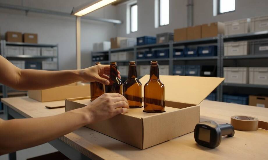 Jakie operacje wartości dodanej obejmuje magazyn e-commerce poza samym składowaniem towaru