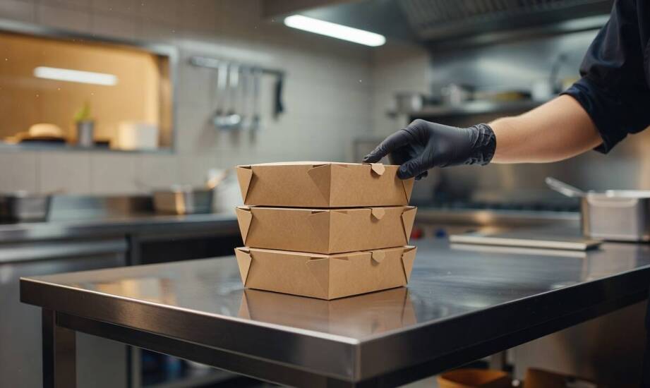 Dlaczego konstrukcja papierowego lunch boxa decyduje o jakości dań po dostawie