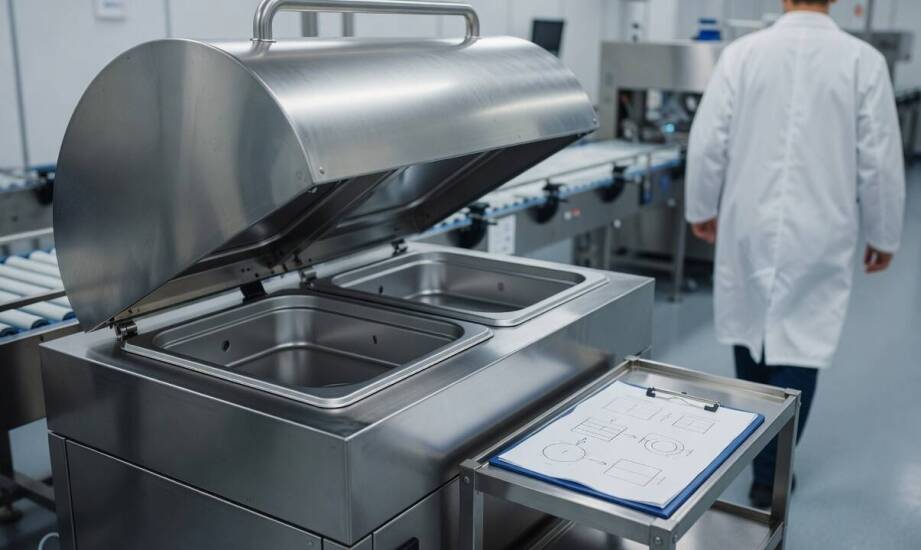 Jak przygotować pakowarkę próżniową i linię produkcyjną przed wizytą serwisu