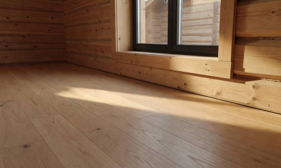 Dlaczego w małym parterowym domu z bali instalacje pod podłogą i okna trzeba planować razem