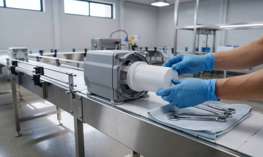 Jak ułożyć harmonogram wymiany oleju i filtrów w pompie Busch przy pracy ciągłej