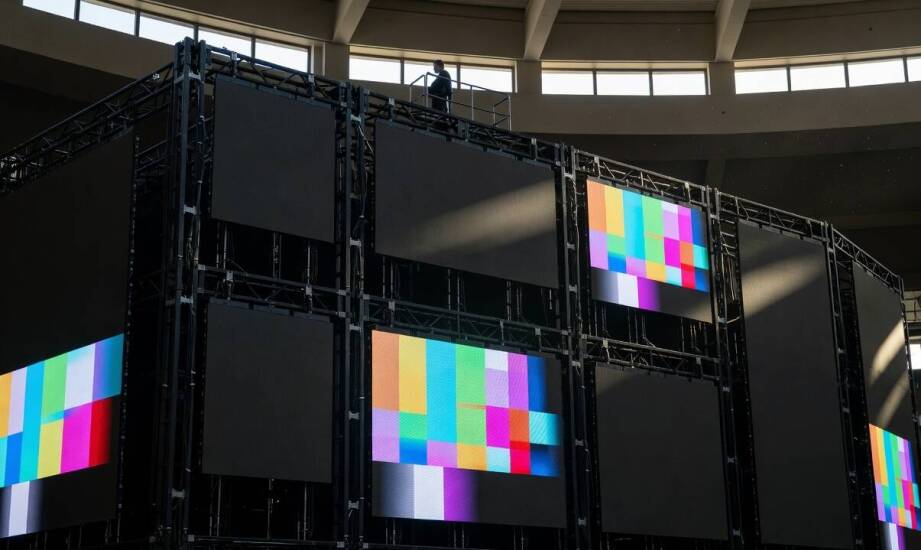 Telebim przestał być tylko ekranem — dziś liczą się prąd i formalności montażu