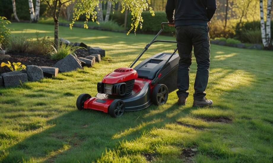 Jak regulacja prędkości jazdy w kosiarce Honda z Select Drive zmienia prowadzenie na nierównym trawniku