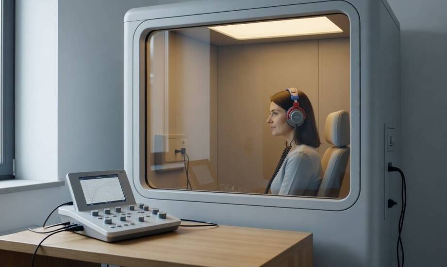 Jakie parametry audiometru decydują o integracji z kabiną ciszy i archiwizacją wyników