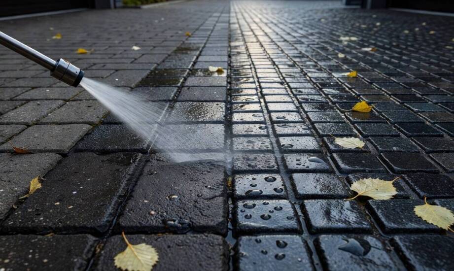 Dlaczego betonowa, granitowa i klinkierowa kostka reagują inaczej na czyszczenie