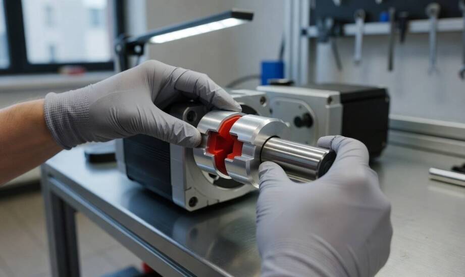 Jak dobrać otwory i wkładkę elastomerową w kompaktowym sprzęgle do osi CNC