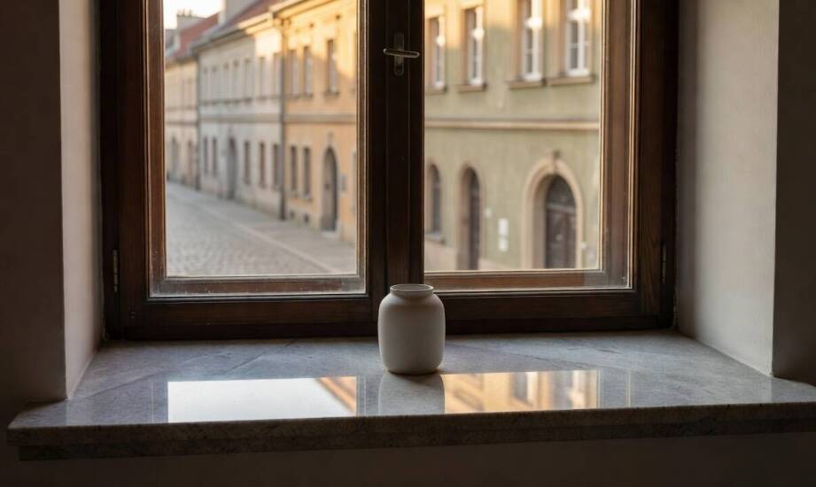 Jak kamienny parapet współgra z kamienicą, apartamentem i domem we Wrocławiu