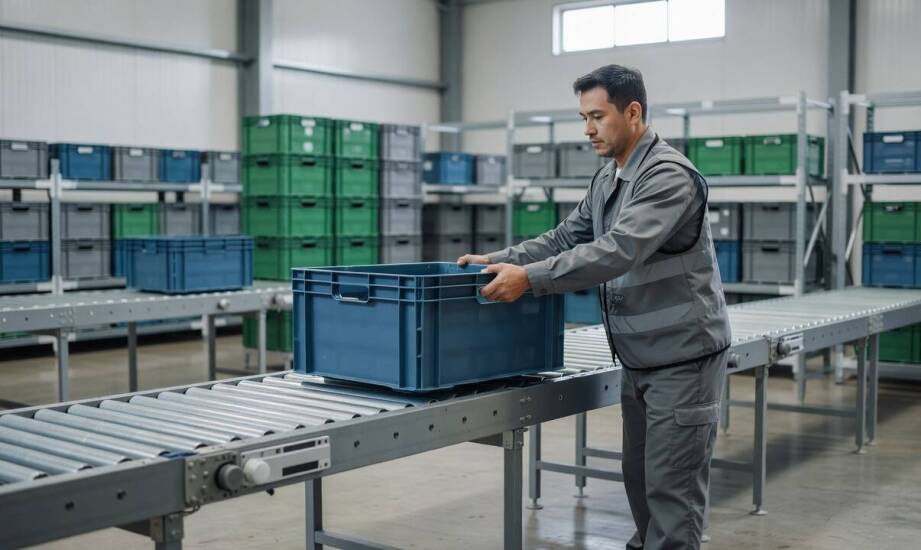 Jak pojemniki wielokrotnego użytku wspierają obieg zamknięty w magazynie i transporcie