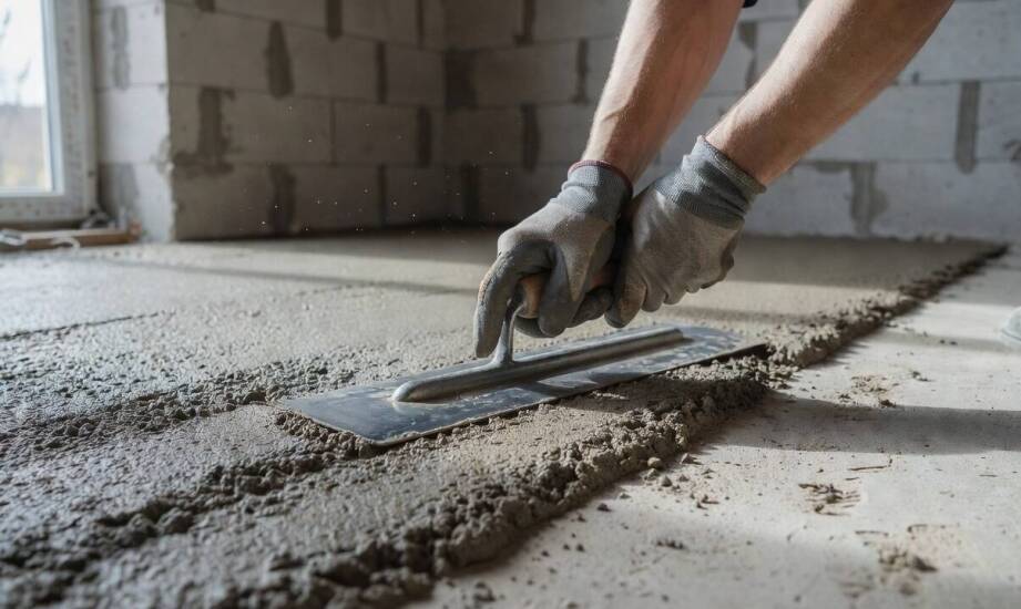 Jak domieszki chemiczne stabilizują półsuchą wylewkę podczas prac przy niskiej temperaturze