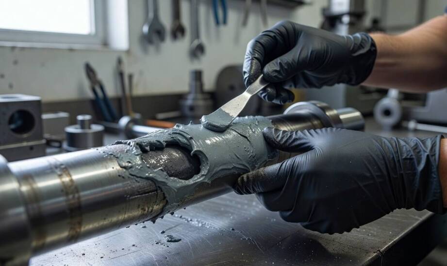 Od czego zależy trwałość naprawy kompozytem epoksydowo-metalicznym w maszynach produkcyjnych