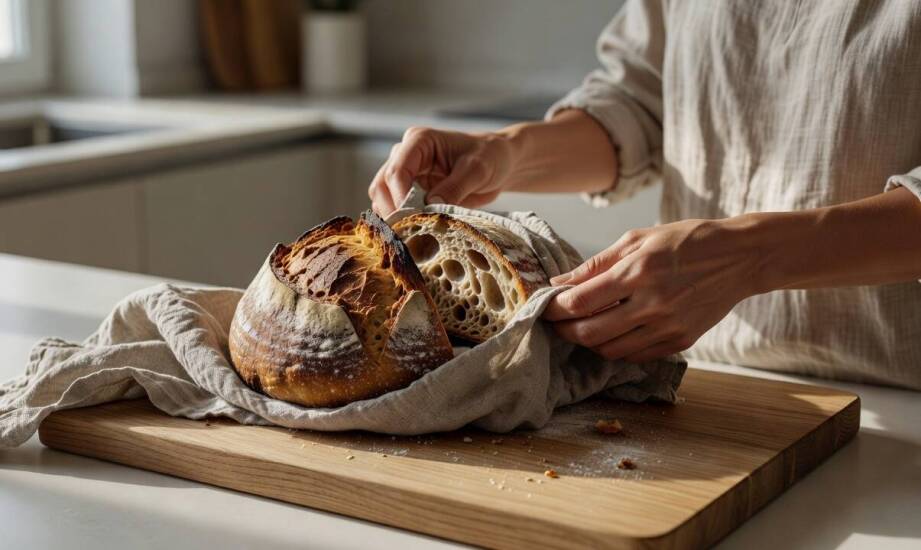 Dlaczego chleb na zakwasie wolniej czerstwieje i jak przechowywać go w domu