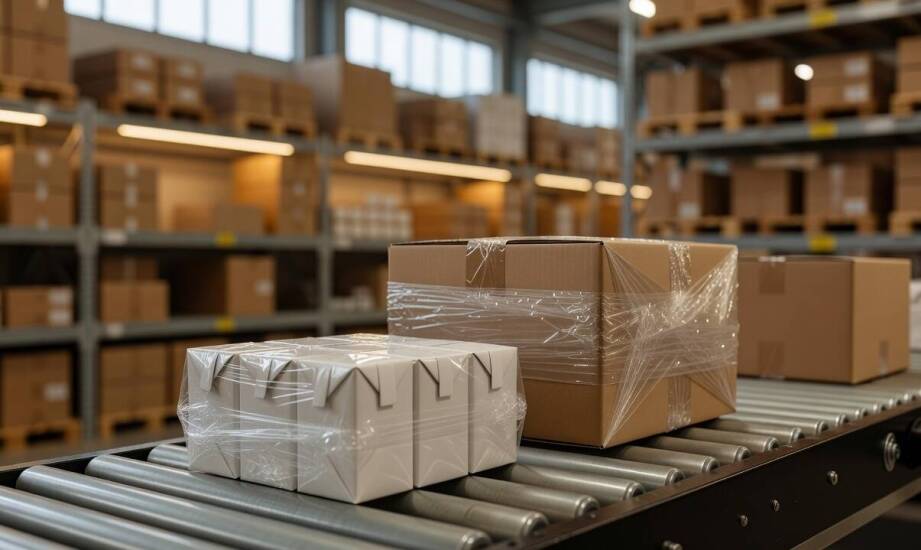 Kiedy foliowanie pudełek stretch, a kiedy termokurczliwe ma sens w magazynie B2B