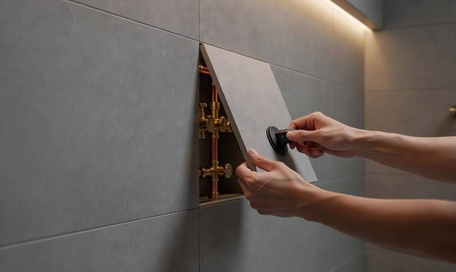Ukryte instalacje w nowoczesnej łazience: kiedy minimalizm utrudnia późniejszy serwis